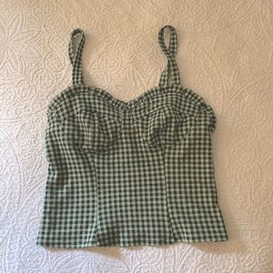 Anthropologie structured bodice tank